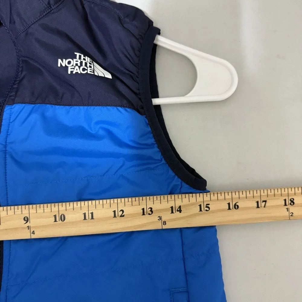 The North Face Reactor Puffer Vest Blue Size Small Youth 7/8 Mix‎ n Match